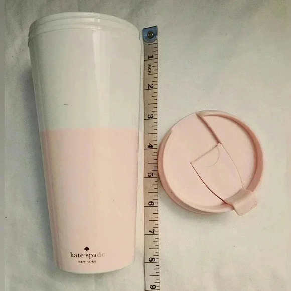 Kate spade ny Make  Mine a Double Insulated Thermal Travel Mug Tumbler 16 Oz EUC - Picture 8 of 8
